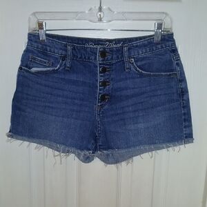 Women's Blue Denim Shorts